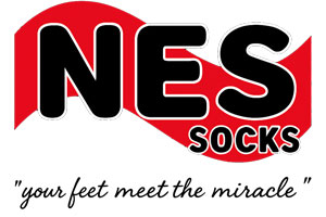 NES SOCKS Logo - Your Feet Meet the Miracle